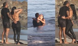 Kim Kardashian ve Lewis Hamilton'dan Malibu kaçamağı