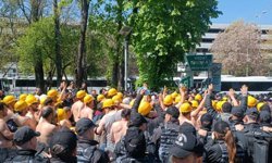 Ankara'da maden işçilerine biber gazlı müdahale: 6 madenci fenalaştı!