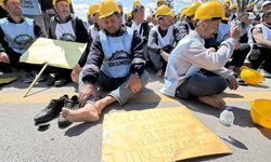 Bakanlığın önünde gözaltına alınan 110 madenci serbest bırakıldı!