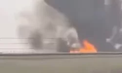 Pistten çıkan küçük uçak alev aldı: 2 ölü