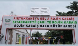 Diyarbakır’da Rojin Kabaiş Halk Kütüphanesi açıldı