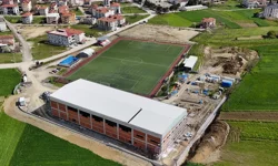 Sakarya Kaynarca'da sportif tesiste sona doğru