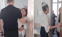 Öğrencinin annesi okulu bastı! Kadın öğretmen korkudan tayinini istedi