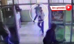 Şanlıurfa'da okula girip popmalı tüfekle ateş açtı; o anlar güvenlik kamerasında!