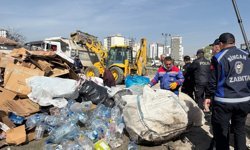 Sincan’da kaçak atık alanlarına temizlik operasyonu