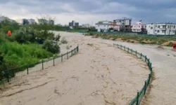 Osmaniye’de dere taştı: 40 evi su bastı