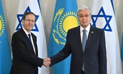Kazakistan Cumhurbaşkanı Tokayev ile İsrail Cumhurbaşkanı Herzog bir araya geldi