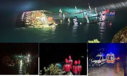 Tur teknesi battı: 6 kişi kurtarıldı, 1 kişi kayıp