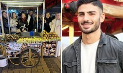 Mısır ve kestane satarken fenomen olan gencin kazandığı para gündem oldu!