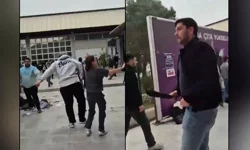 Ege Üniversitesi’nde bildiri dağıtan üniversite öğrencilerine palalı saldırı!