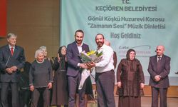 Keçiören’de huzurevi sakinlerinden 'Zamanın Sesi' dinletisi