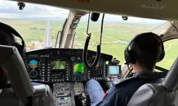 Ankara'da bayram öncesi helikopter destekli trafik denetimi