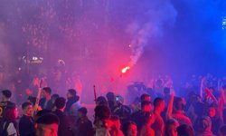 Ankara'da Galatasaray’ın 26'ncı şampiyonluğu coşkuyla kutlandı
