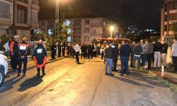 Ankara'da sağanak nedeniyle istinat duvarı çöktü