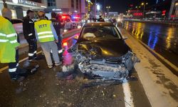 Avcılar'da üç aracın karıştığı zincirleme kaza: 2 yaralı