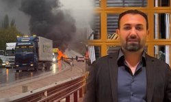 AK Partili vekilin yeğeni trafik kazasında yanarak öldü!