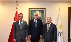 Ali Koç ile Rahmi Koç, Müsavat Dervişoğlu’nu ziyaret etti