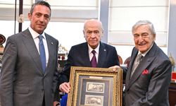Rahmi ve Ali Koç, MHP Genel Başkanı Bahçeli'yi ziyaret etti!