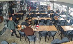 Restorandan hesabı ödemeden kaçtı, bitiremediği ayranı da yanında götürdü