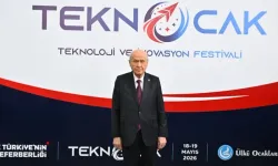 Ülkü Ocakları'ndan 'TEKNOCAK' festivali: Devlet Bahçeli stantları gezdi