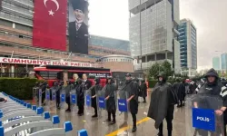 CHP Genel Merkezi çevresinde yoğun güvenlik önlemi: 9 Eylül Caddesi kapatıldı!