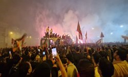 Amedspor'un 'Süper Lig' kutlamalarında 11 yaralı, 10 gözaltı!