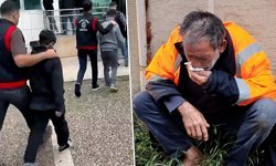 Sokakta evsiz adama saldıran 14 yaşındaki çocuğa ev hapsi!