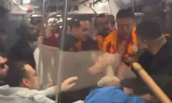 Metroda bir yolcuyu darp eden iki  Galatasaray taraftarına ceza!