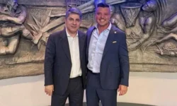 Hakan Safi'den Sadettin Saran'a ziyaret