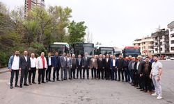 Çankaya Belediye Başkanı Hüseyin Can Güner halk otobüsü esnafıyla buluştu