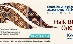 HAMOY’dan Halk Bilimi Ödülleri