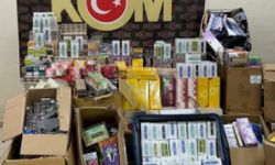 İzmir'de kaçak sigara operasyonu