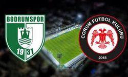Bodrum FK ve Çorum FK final için sahada!