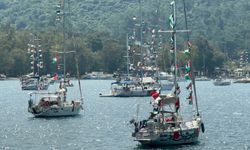 Küresel Sumud filosu Marmaris'te