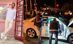 Kazada otomobilin üzerine savrulan motosiklet sürücüsü öldü
