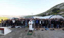 Yenimahalle’de kurban kesim alanına yoğun ilgi