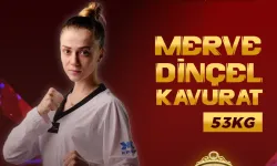 Merve Dinçel Kavurat, altın madalya kazandı