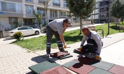 Parklarda bakım ve yenileme çalışmaları hız kazandı