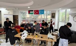 Pursaklar Belediyesi’nden özel bireylere bayram tıraşı desteği