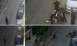 Samuray kılıcıyla sokağa çıkan genç kız korku saçtı