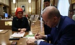 Cumhurbaşkanı Erdoğan, Türk Kızılaya kurban bağışında bulundu