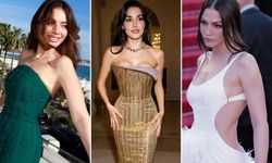 Güzellik ve cesaretleriyle Cannes'a damga vuran Türk güzeller!