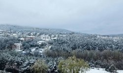 Yozgat'ta mayısta kar yağdı