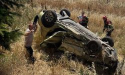 Taksi şoförü, arabaya giren arıdan korkup kaza yaptı: 1 ölü 4 yaralı