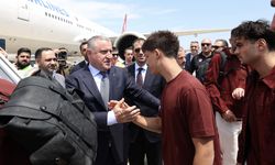 A Milli Takım ABD’ye uğurlandı