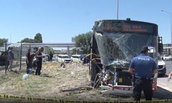 Ankara'da EGO otobüsü kaza yaptı: 1 ölü, 9 yaralı