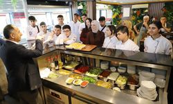 Ankara'da yemek ustalarından öğrencilere meslek dersi