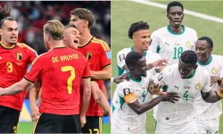 Belçika - Senegal karşılaşmasında ilk 11'ler belli oldu