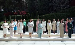 Emine Erdoğan, NATO marjında lider eşleriyle bir araya geldi