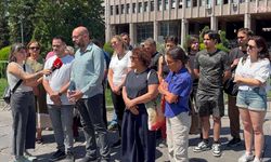 Gazeteciler meslektaşları Alican Uludağ için eylem yaptı